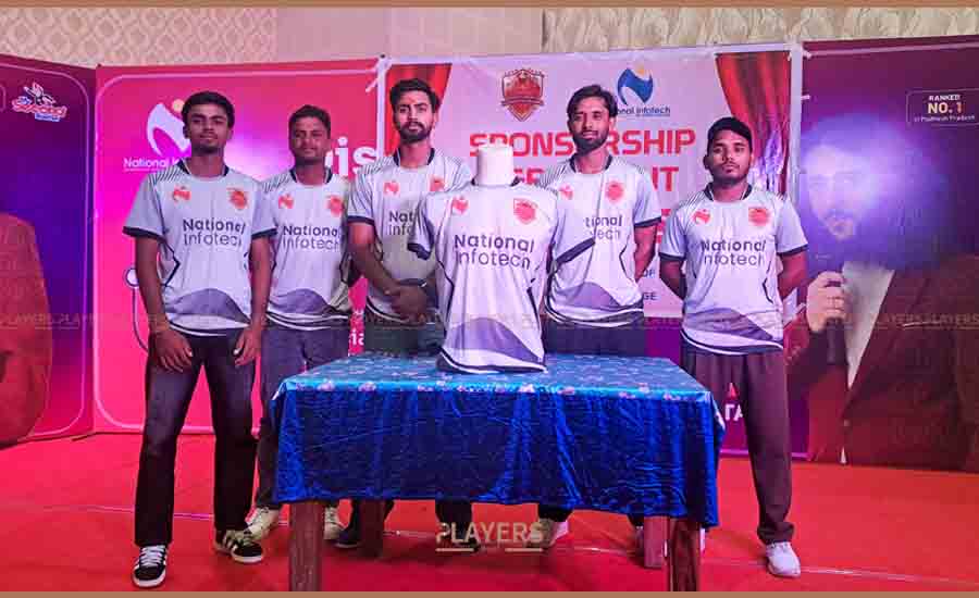 बारा क्रिकेट संघलाई नेशनल इन्फोटेक कलेजको एक वर्षे प्रायोजन