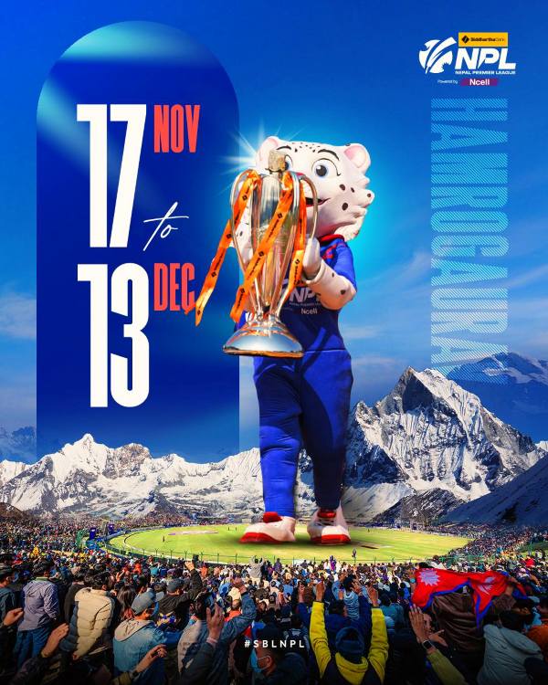 नेपाल प्रिमियर लिग (एनपीएल) को दोस्रो संस्करण मंसिर १ गतेदेखि शुरु हुने