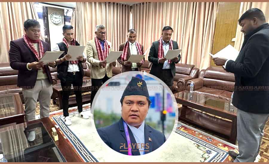 अन्तर्राष्ट्रिय रेफ्री घिसिङसहित पाँच जना राखेप सदस्यमा नियुक्त