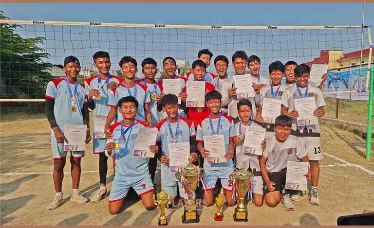 राष्ट्रिय विभूति सामुदायिक शिक्षा सदन चौथो पटक पाथीभरा भलिबल च्याम्पियन