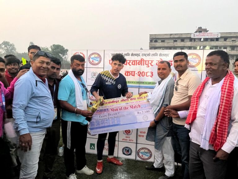सडन डेथमा वीरगन्ज युनाइटेड पराजित, आयोजक शक्ति युवा क्लब फाइनलमा