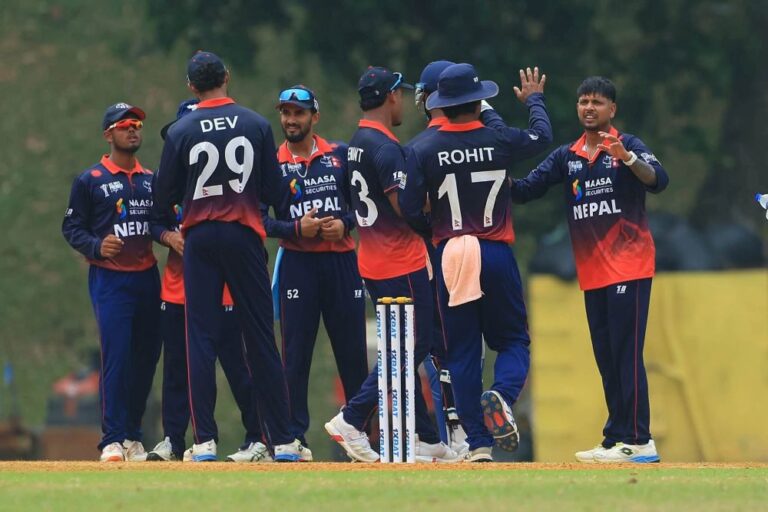 ओमानलाई ८७ रनले हराउँदै नेपाल एसीसी प्रिमियर कपको फाइनलमा