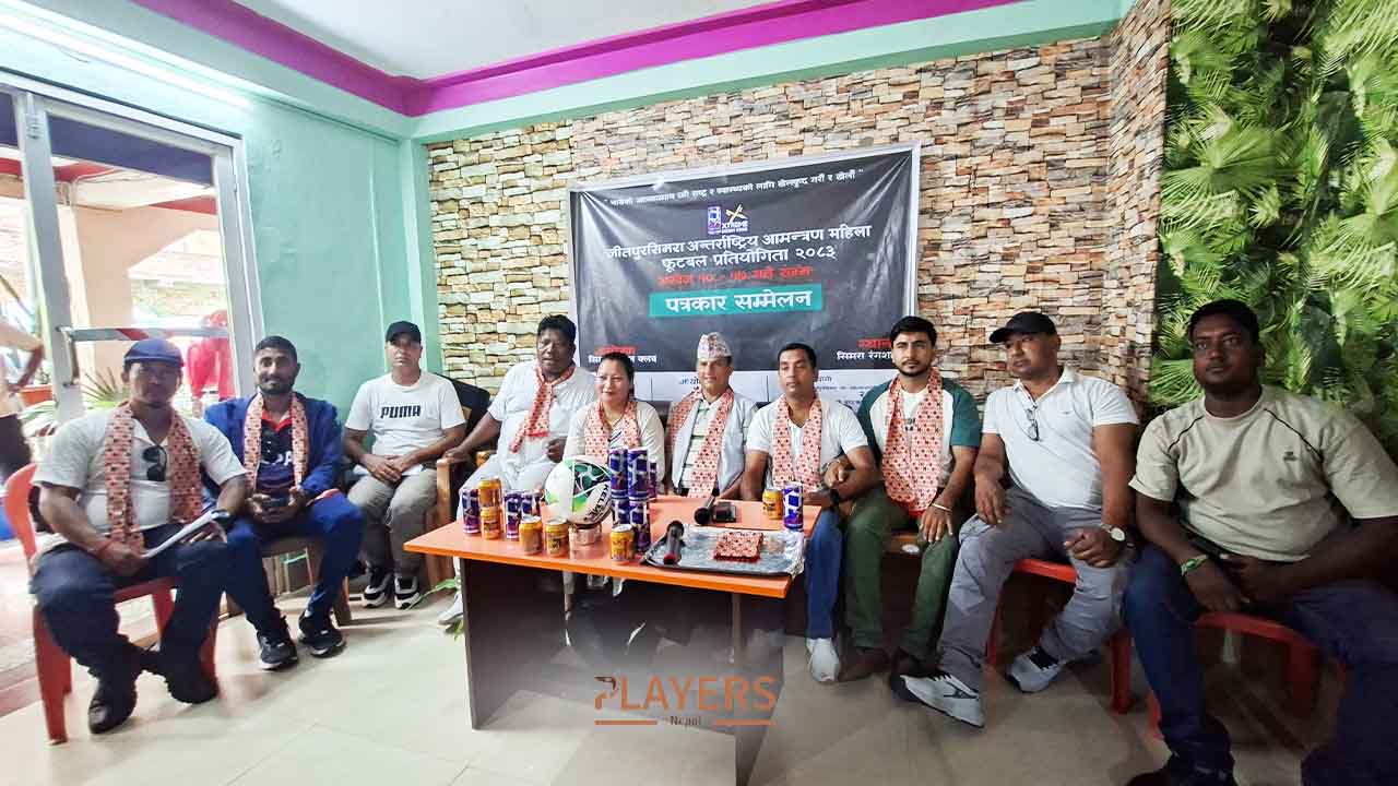 सिमरामा असोज १० गतेदेखि अन्तर्राष्ट्रिय महिला फूटबल